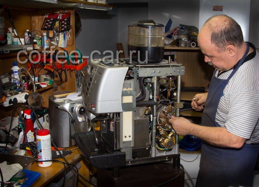 Ремонт суперавтоматов в компании CoffeeCar